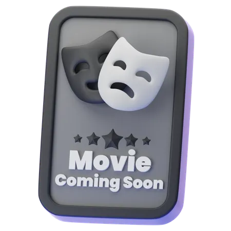 MOVIE POSTER  3D Icon