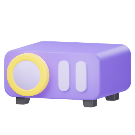 Movie Projector  3D Icon