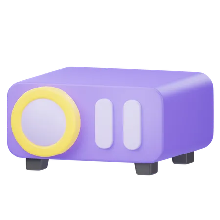 Movie Projector  3D Icon