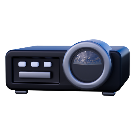 Movie Projector  3D Icon