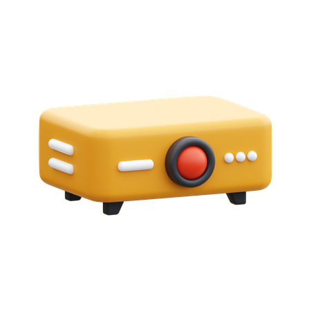 Movie Projector  3D Icon