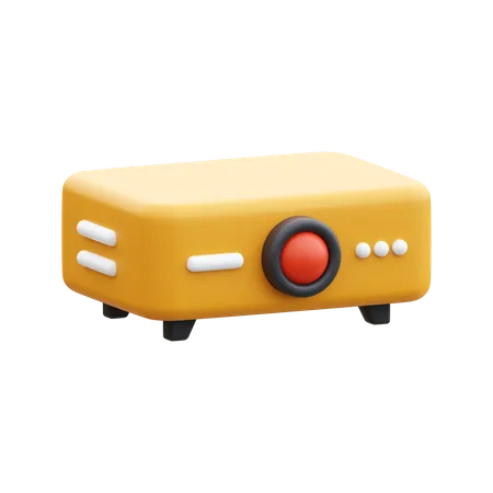 Movie Projector  3D Icon