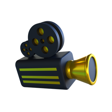 Movie Projector  3D Icon