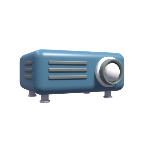 Movie Projector  3D Icon