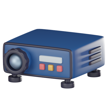 Movie Projector  3D Icon