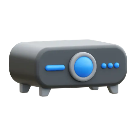 Movie Projector  3D Icon