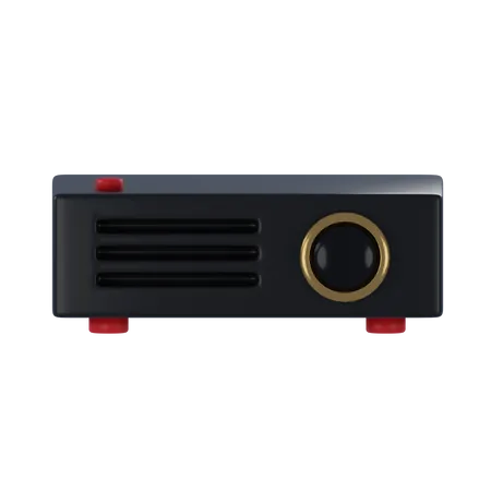 Movie Projector  3D Icon