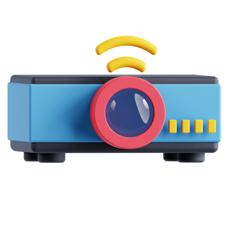 Movie projector  3D Icon