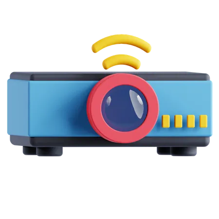 Movie projector  3D Icon