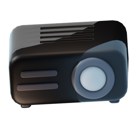 Movie Projector  3D Icon