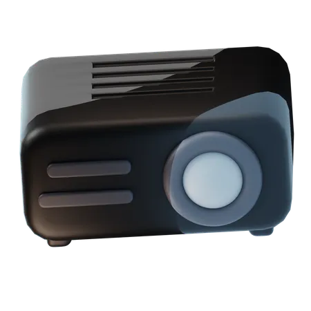 Movie Projector  3D Icon