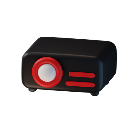 Movie Projector  3D Icon