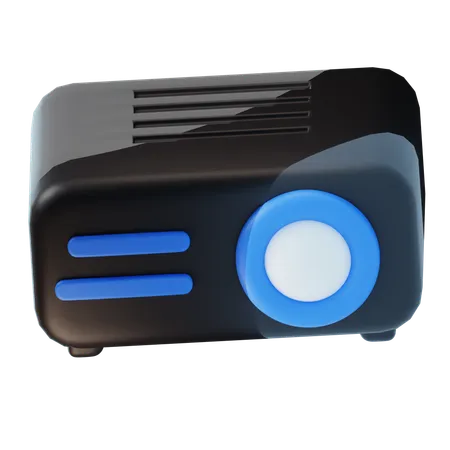 Movie Projector  3D Icon