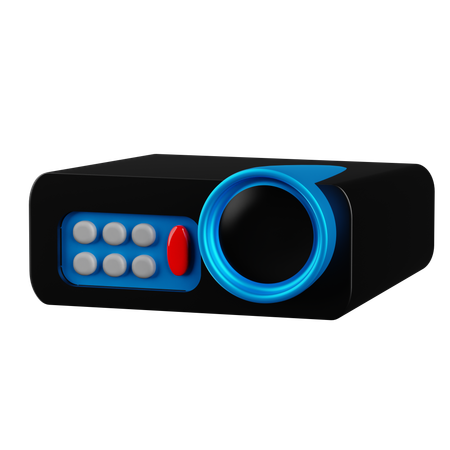 Movie Projector  3D Icon