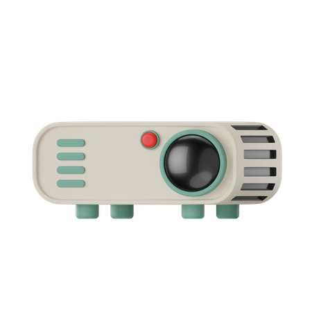 Movie Projector  3D Icon