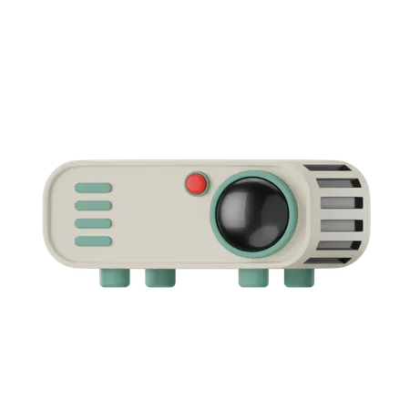 Movie Projector  3D Icon