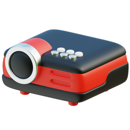 Movie Projector  3D Icon