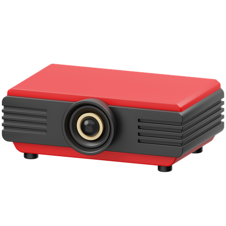 Movie Projector  3D Icon