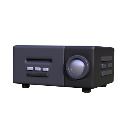 Movie Projector  3D Icon