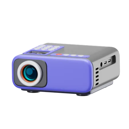 Movie Projector  3D Icon