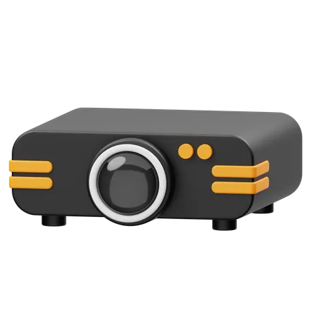 Movie Projector  3D Icon