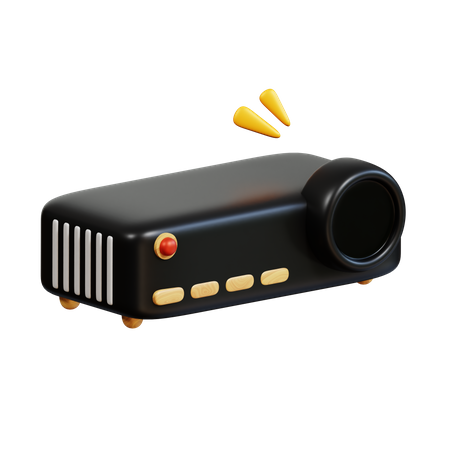 Movie Projector  3D Icon