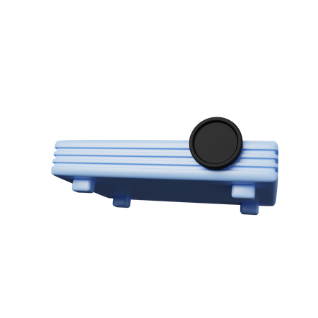 Movie projector  3D Illustration