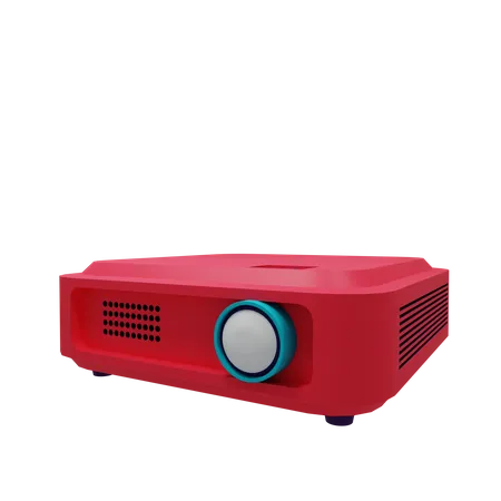 Movie Projector  3D Illustration