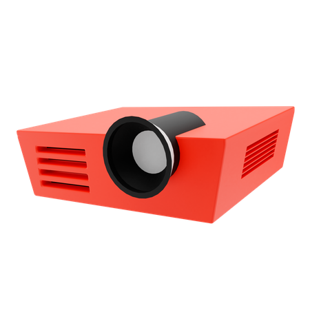 Movie Projector  3D Illustration