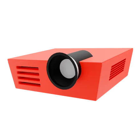 Movie Projector  3D Illustration