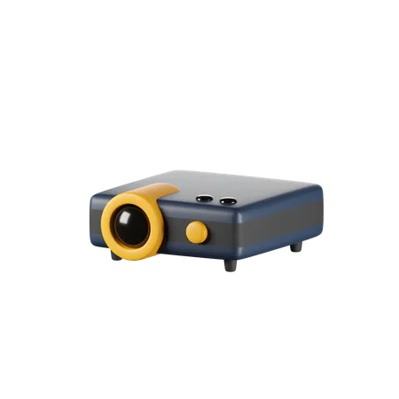 PROJECTOR 3 D RENDER ISOLATED IMAGES 3D Icon