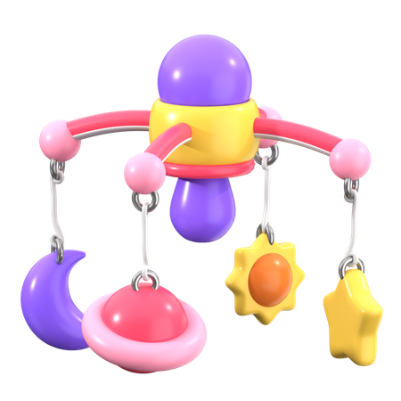 Móvil de bebé  3D Icon