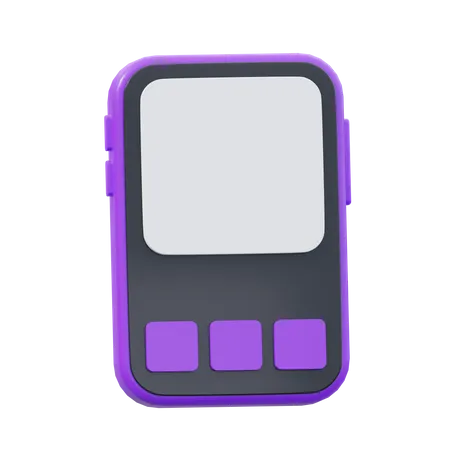 Interfaz de usuario móvil  3D Icon