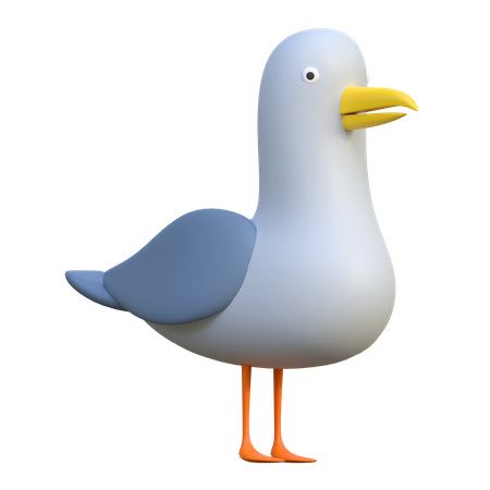 Möwe  3D Icon