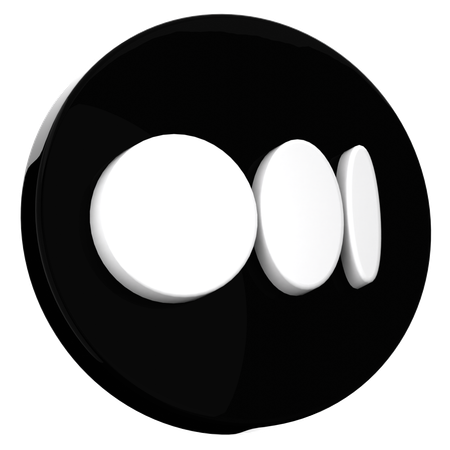 Moyen  3D Icon