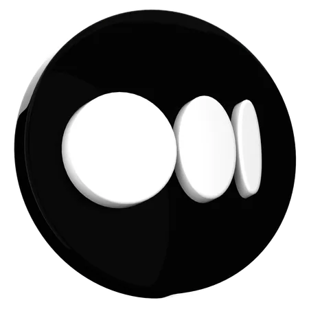 Moyen  3D Icon