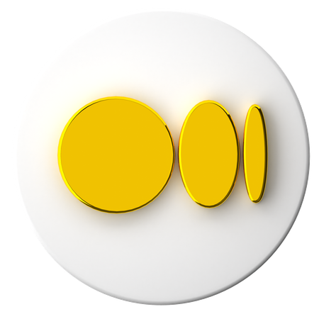 Moyen  3D Icon