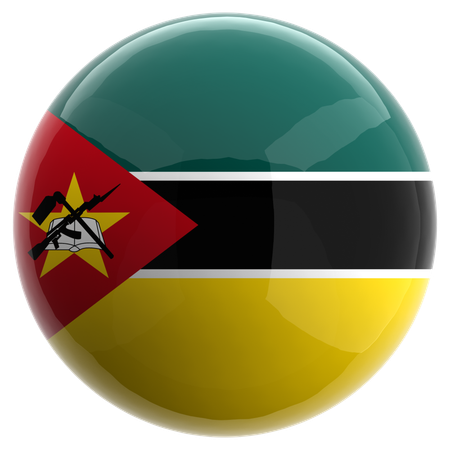 Mozambique  3D Icon