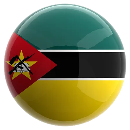 Mozambique  3D Icon