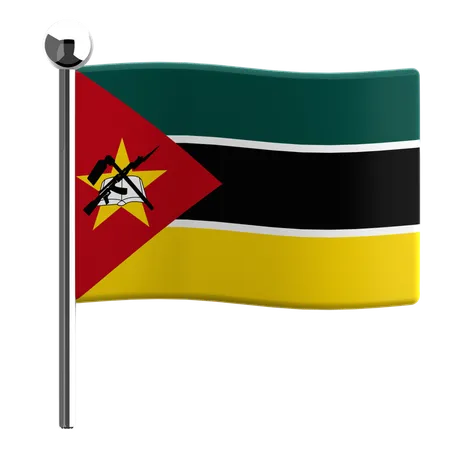 Mozambique  3D Icon