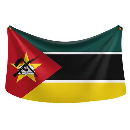 Mozambique  3D Icon