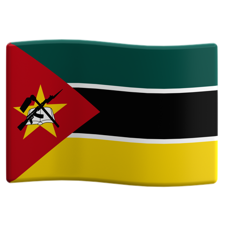 Mozambique  3D Icon