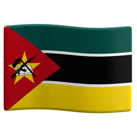 Mozambique  3D Icon