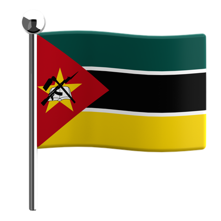 Mozambique  3D Icon