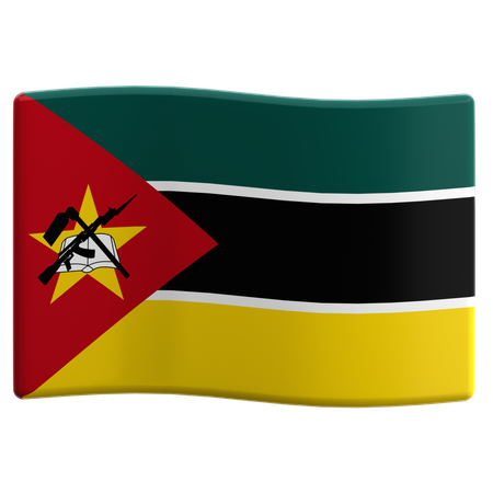 Mozambique  3D Icon