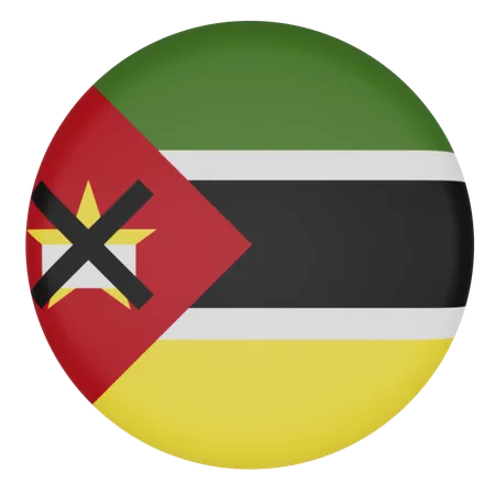 Mozambique  3D Icon