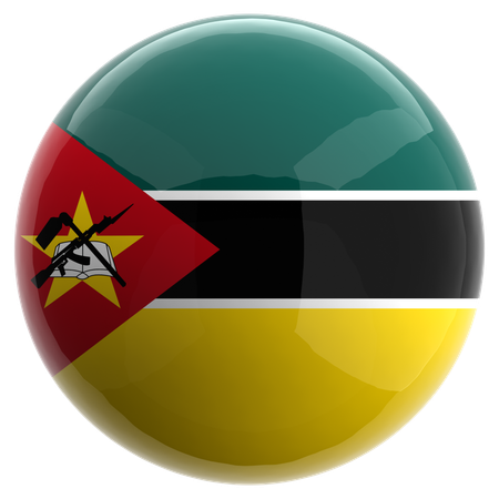 Mozambique  3D Icon