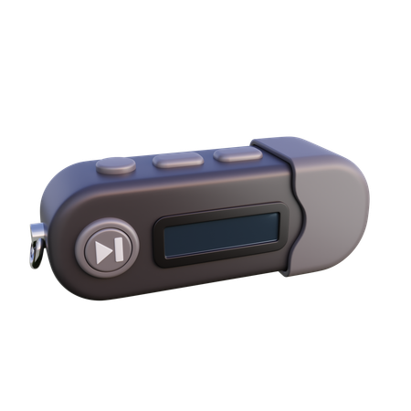 Leitor de mp3  3D Icon