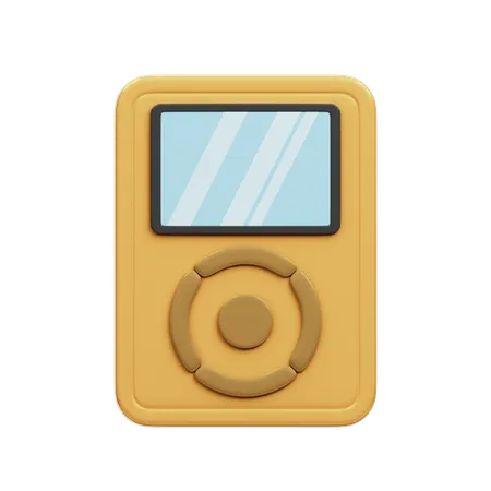 Leitor de mp3  3D Icon