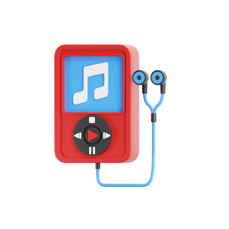 Mp 3 Player  3D Icon